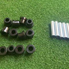 Club Car & EZGO Rear Leaf Spring Bushing & Sleeves Kits