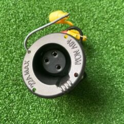 Club Car 48V Charger Receptacle with Fuse and Cord 101802101
