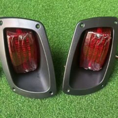 EZGO RXV Taillight Assembly 3716200-JSA2C48-1000,3716100-JSA2C48-1000